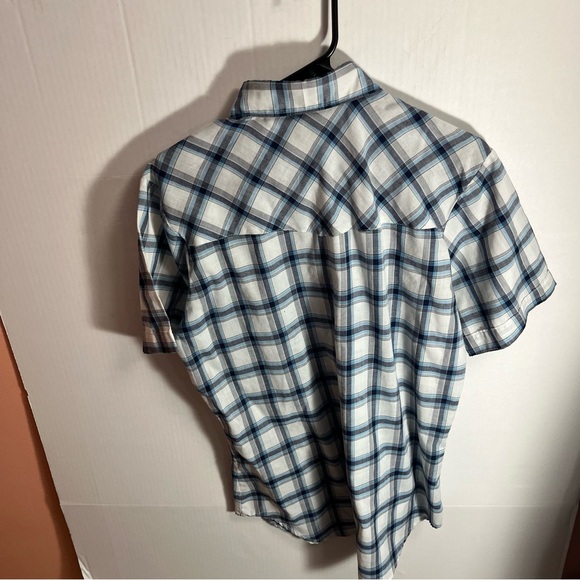 Vintage Western Pearl Snap Button Up Shirt Men’s Medium - Picture 7 of 7